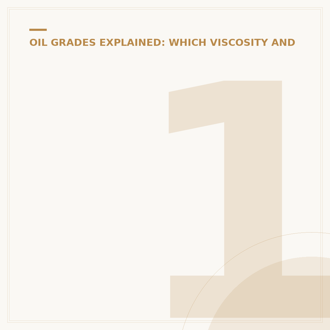 10w30 vs 10w40 Engine Oil: Which is Right for Your Vehicle?