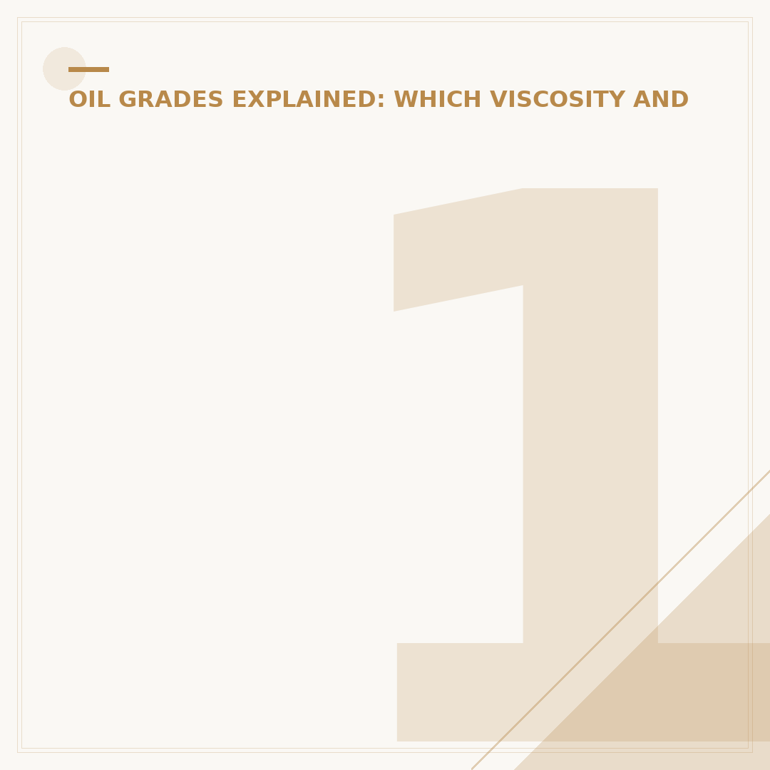 10W40 Semi Synthetic Oil: What It Is & Why It Matters
