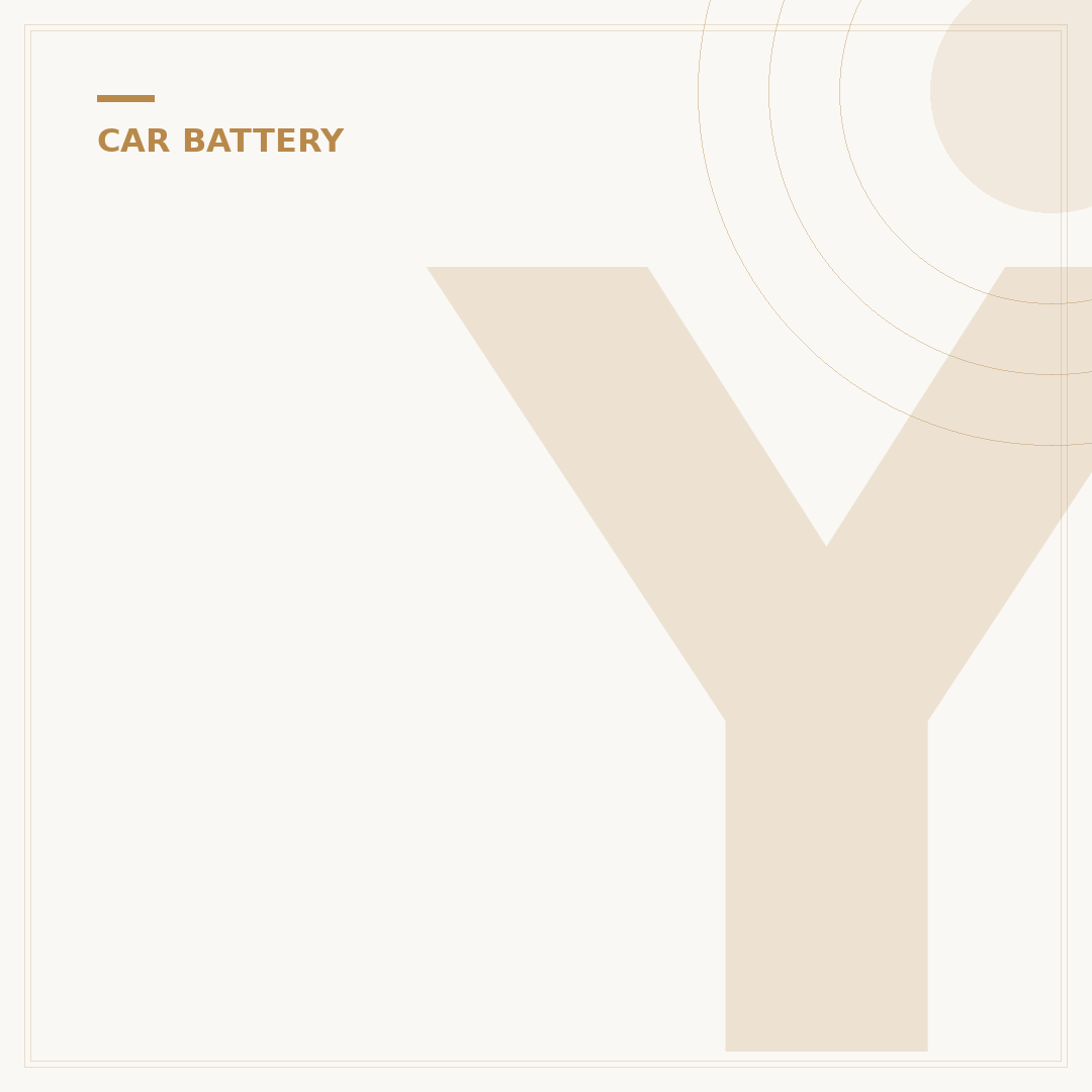 Your Car's 12V Battery: What You Need to Know