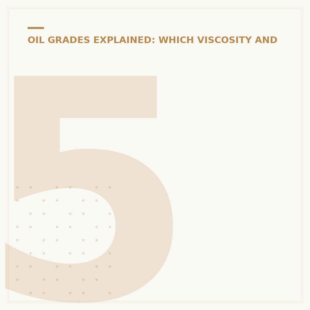 5W30 Semi Synthetic Oil: What It Is and Why It Matters