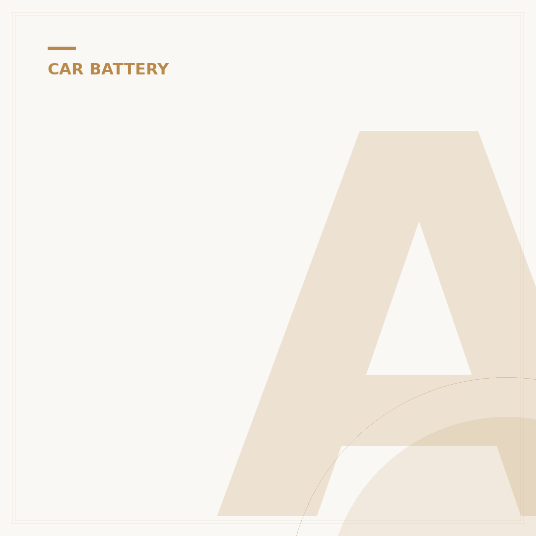 Audi TT Car Battery: What You Need to Know