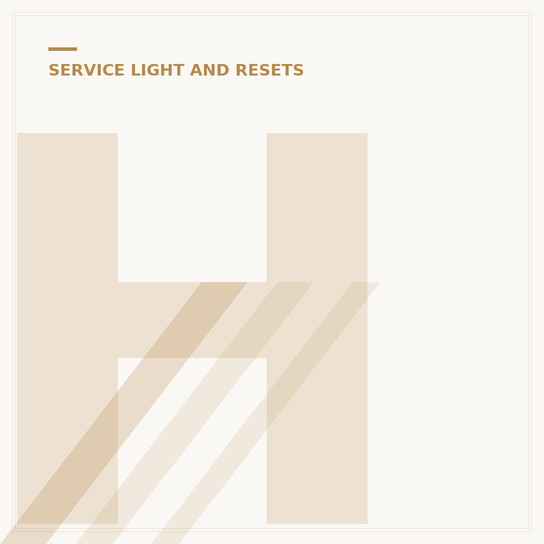 How to Reset a Benz Sprinter Service Light