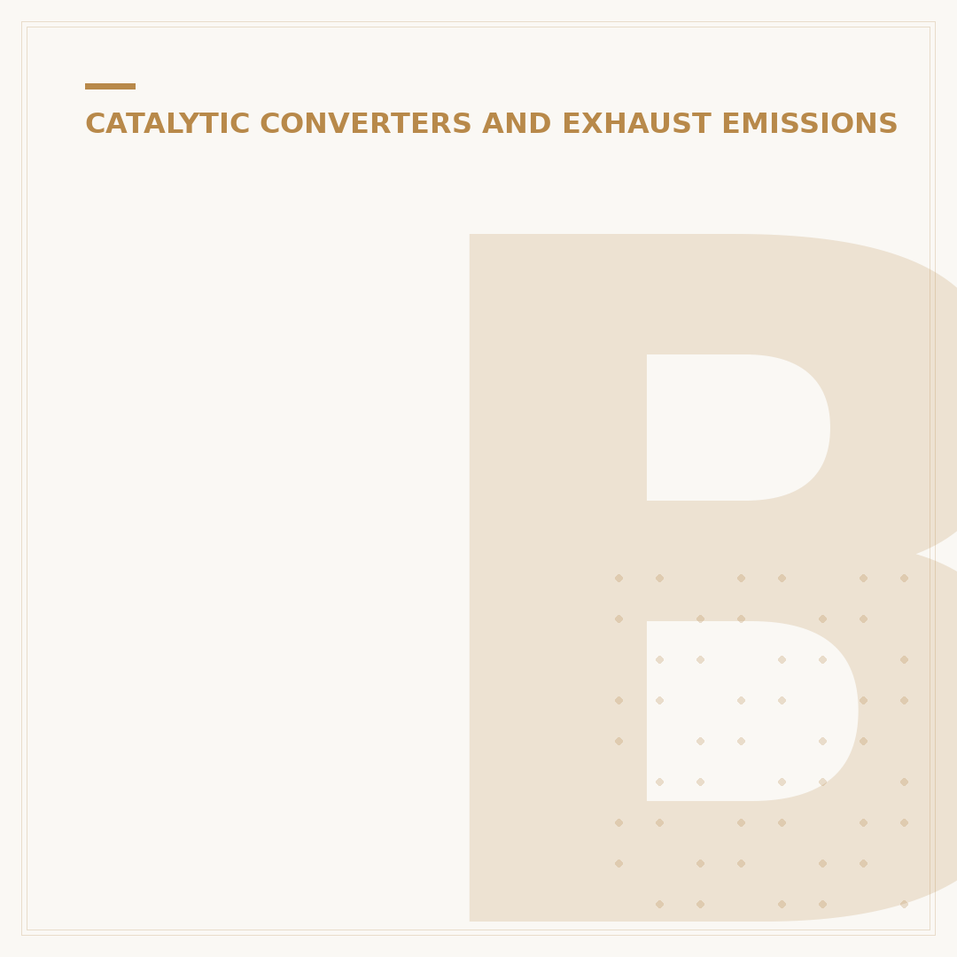 BMW Catalytic Converter Issues & Replacement