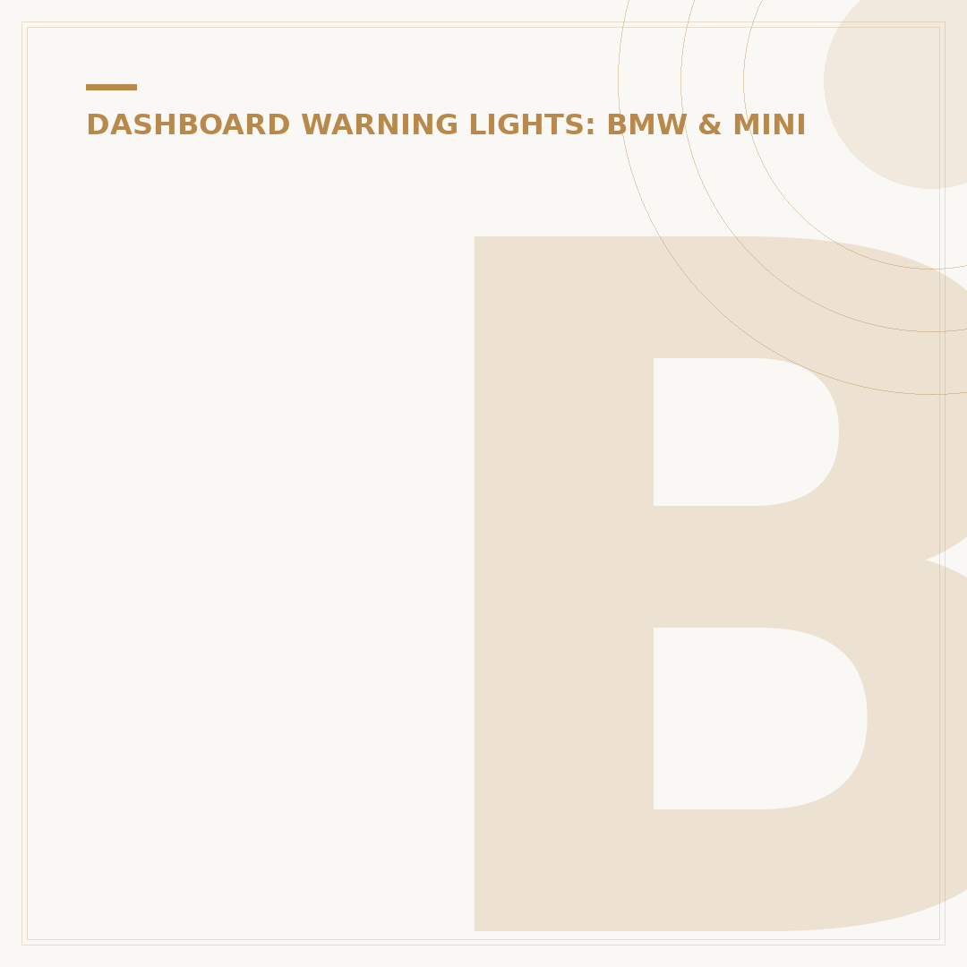BMW DPF Light: Understanding the Warning & Solutions