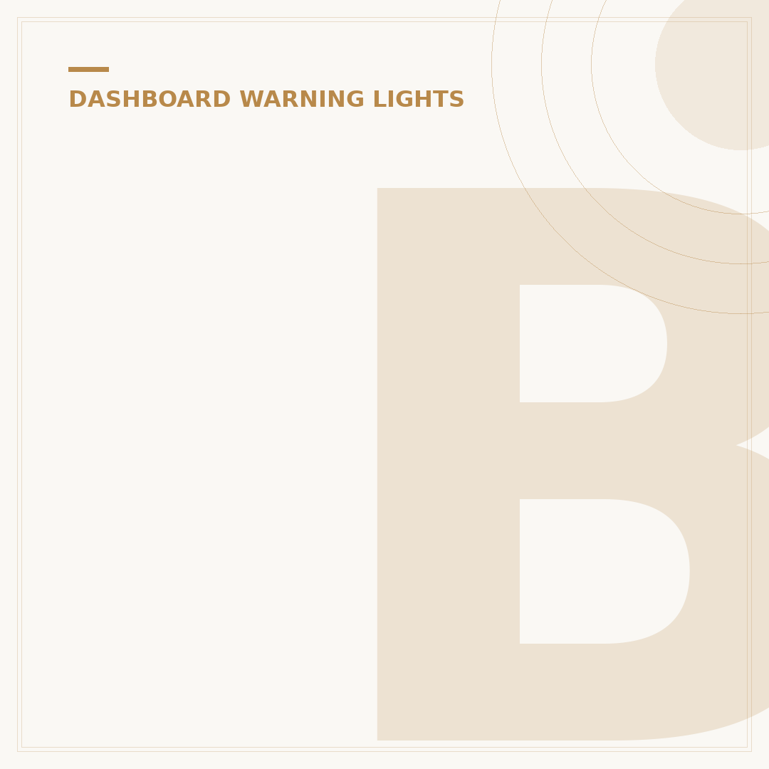 Brake Pad Warning Light: What It Means & How to React