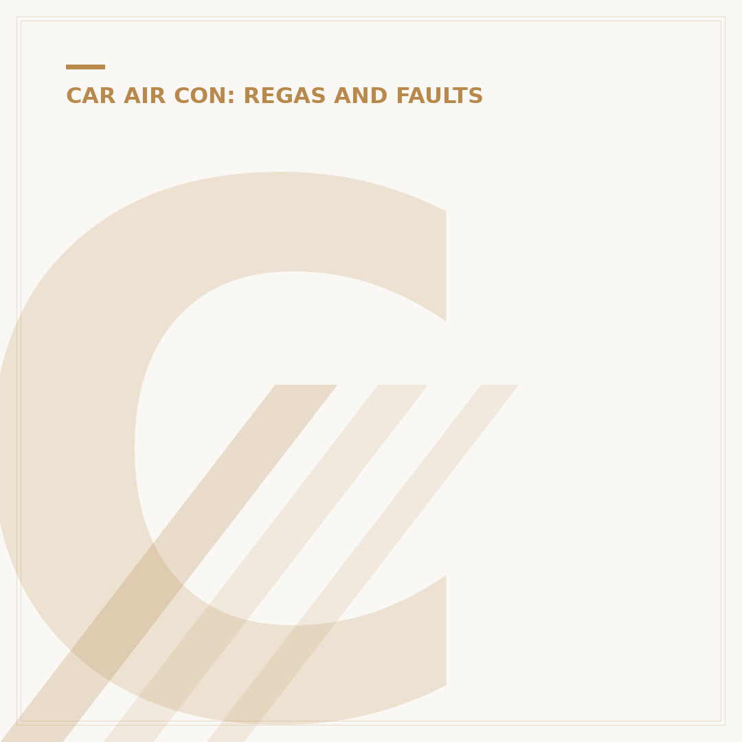 Car Air Con Cleaning: Odour Removal and System Care