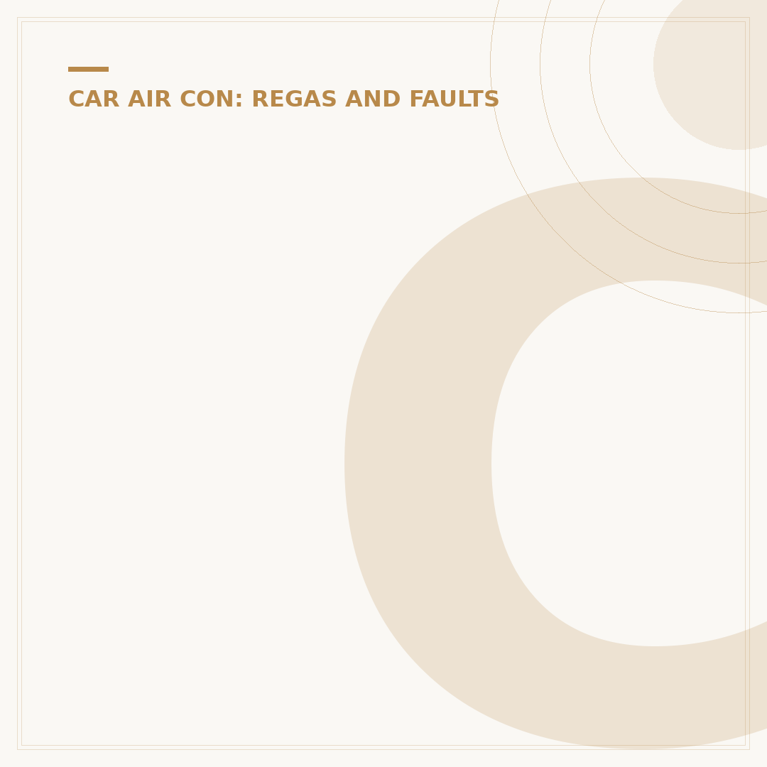 Car Air Con Leak Repair: What To Do & How To Fix