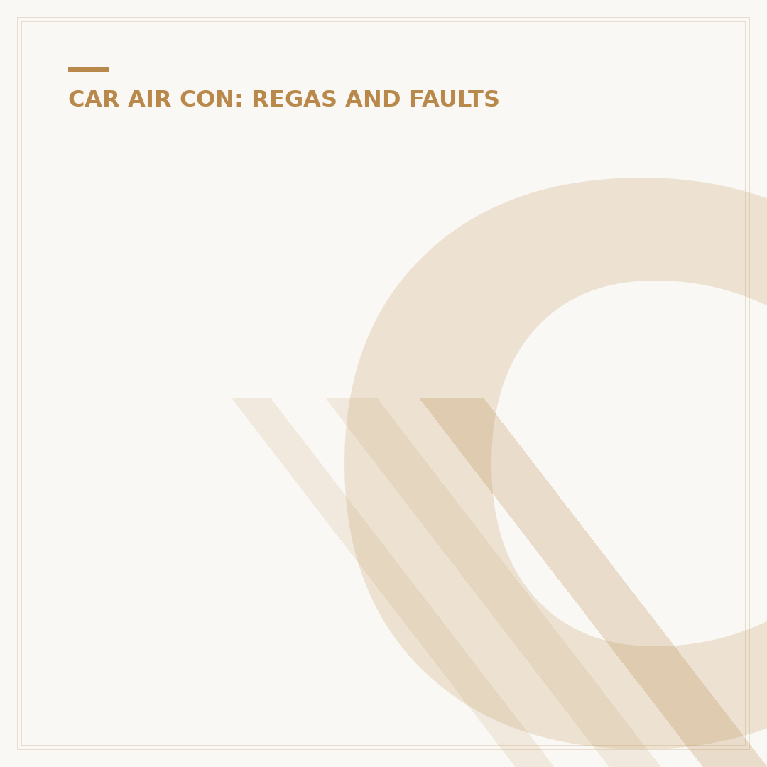 Car Air Con Repairs: When and How to Fix Your System