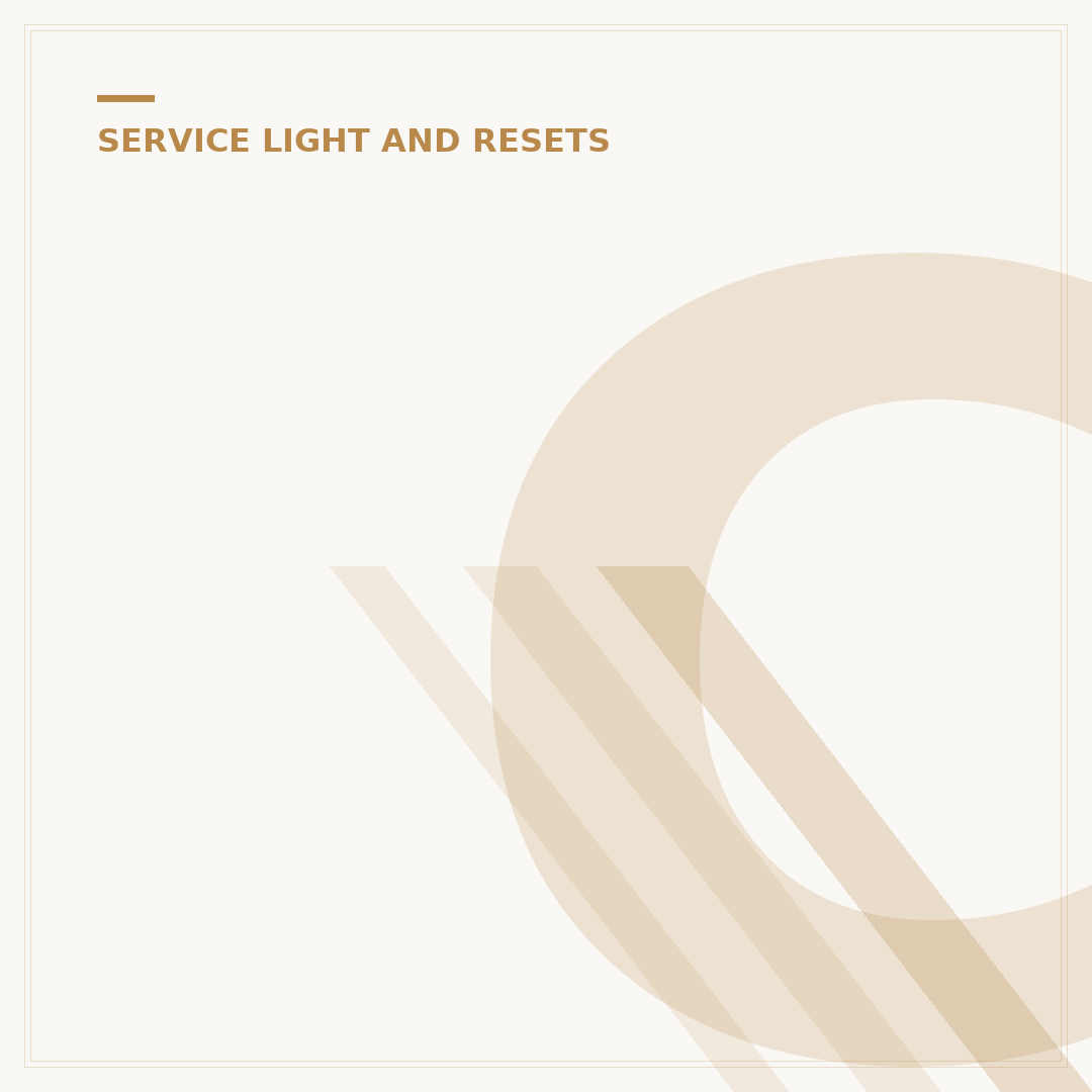 Corsa Service Light: Understanding and Resetting It