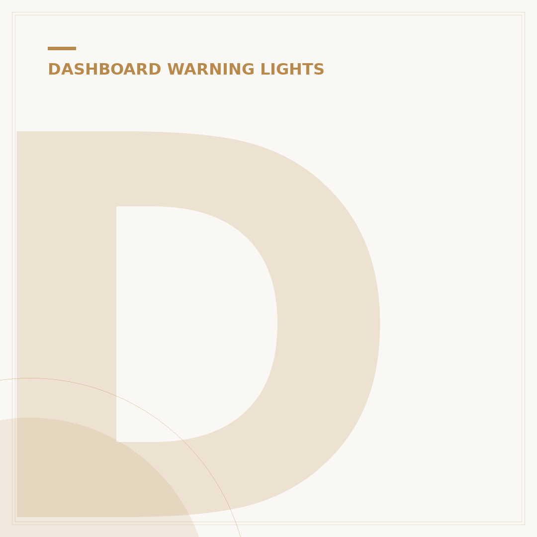DPF Warning Light: What It Means and How to Fix It