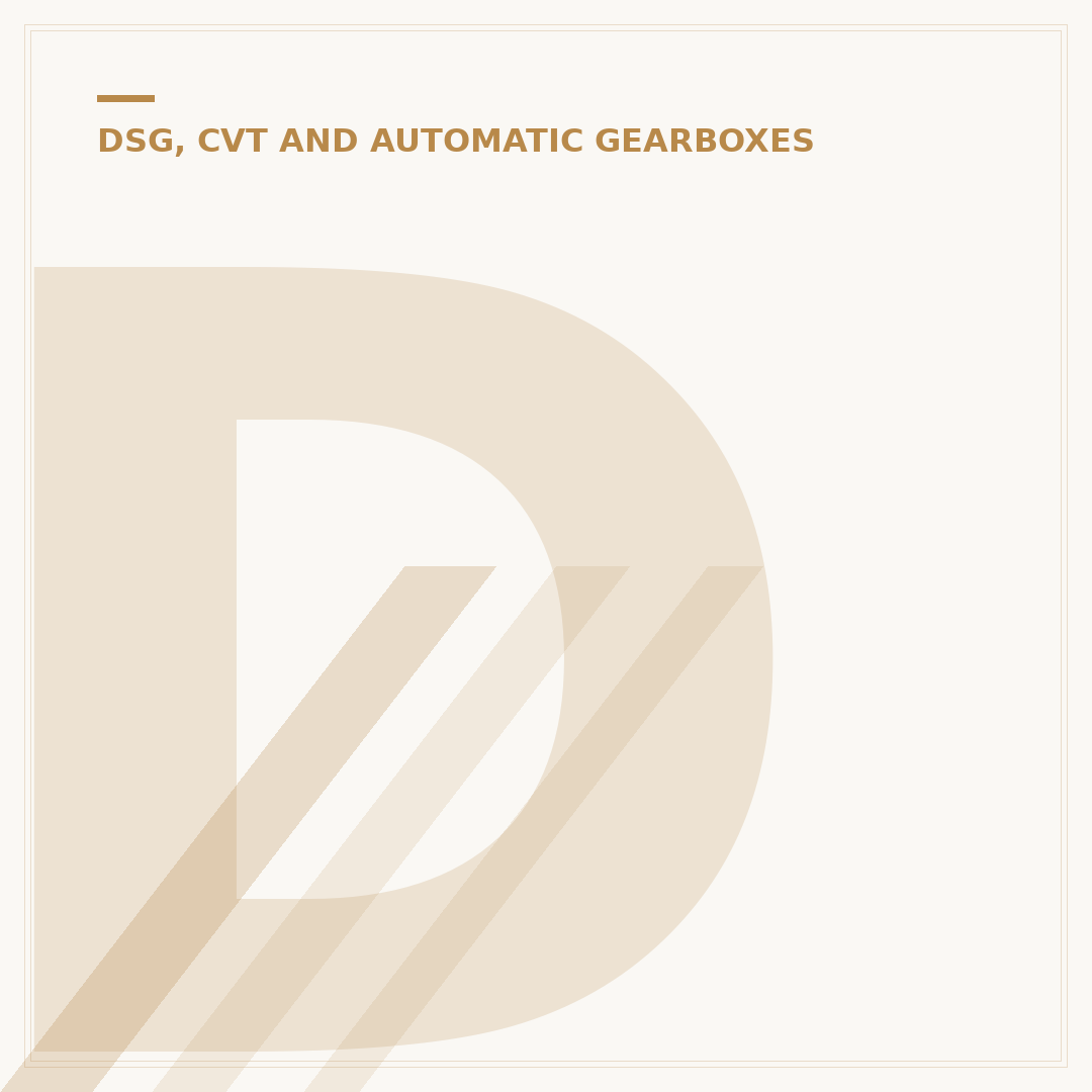 DSG Mechatronic Repair: Understanding the Process and Faults