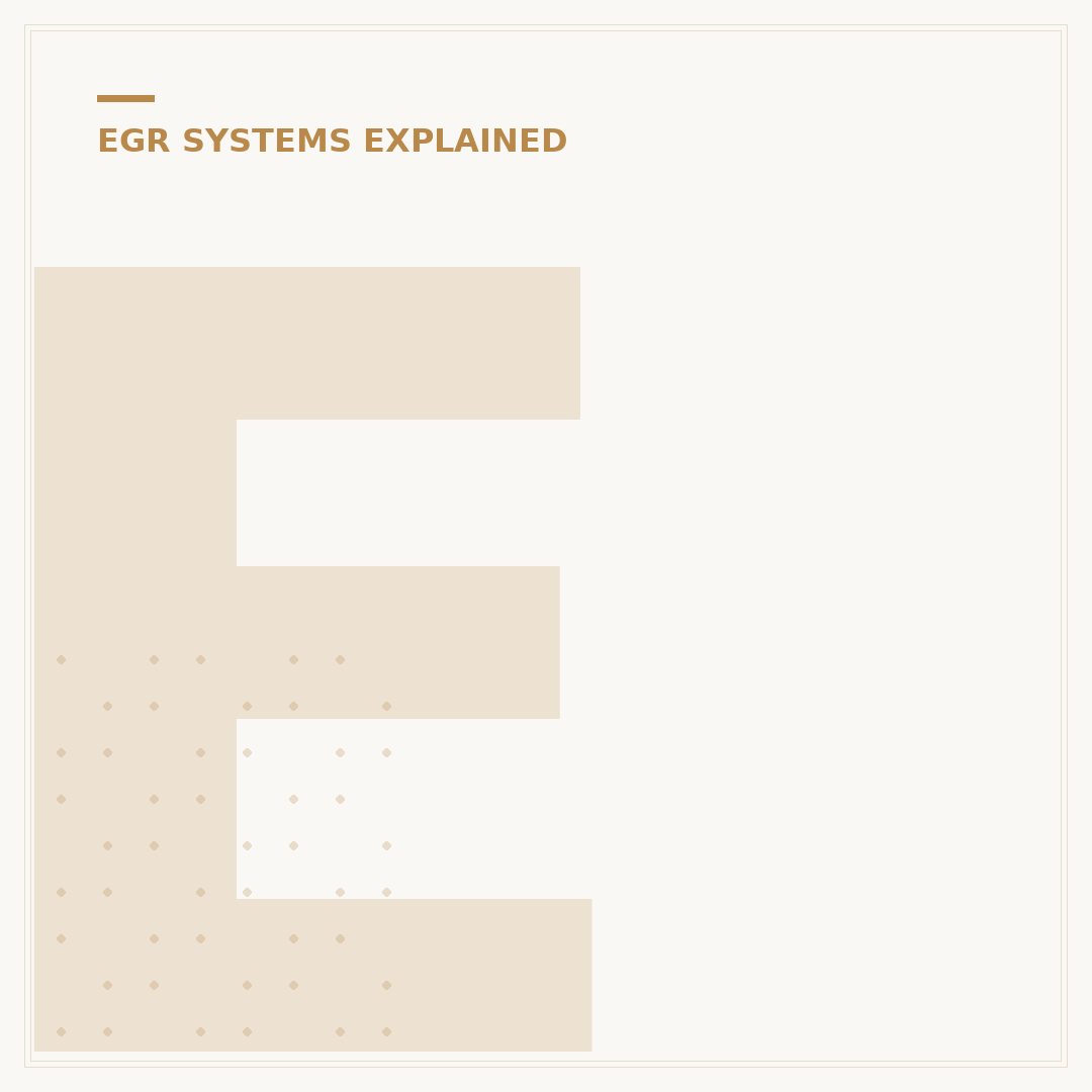 EGR Cleaner: Restore Performance & Prevent Engine Issues