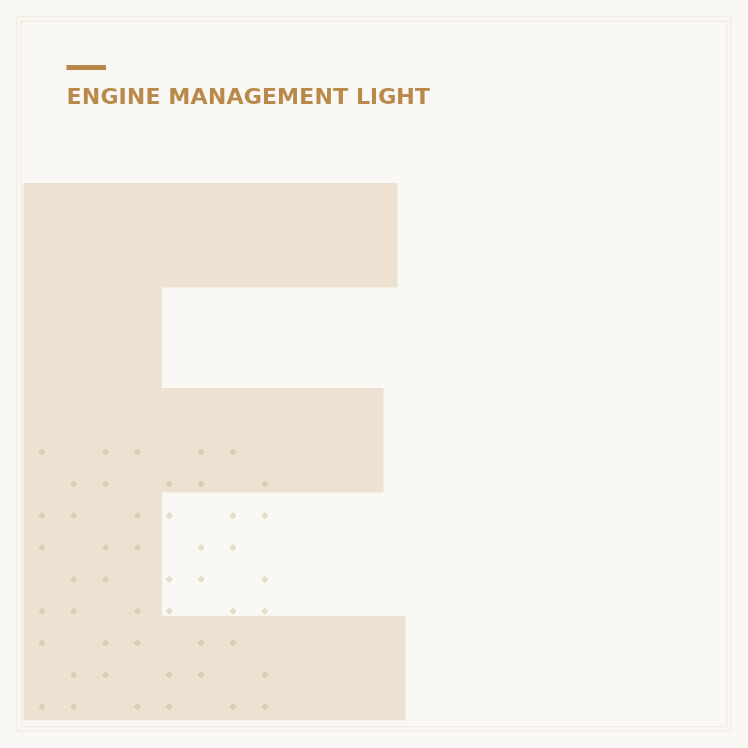 Engine Management Light on MOT: What You Need to Know
