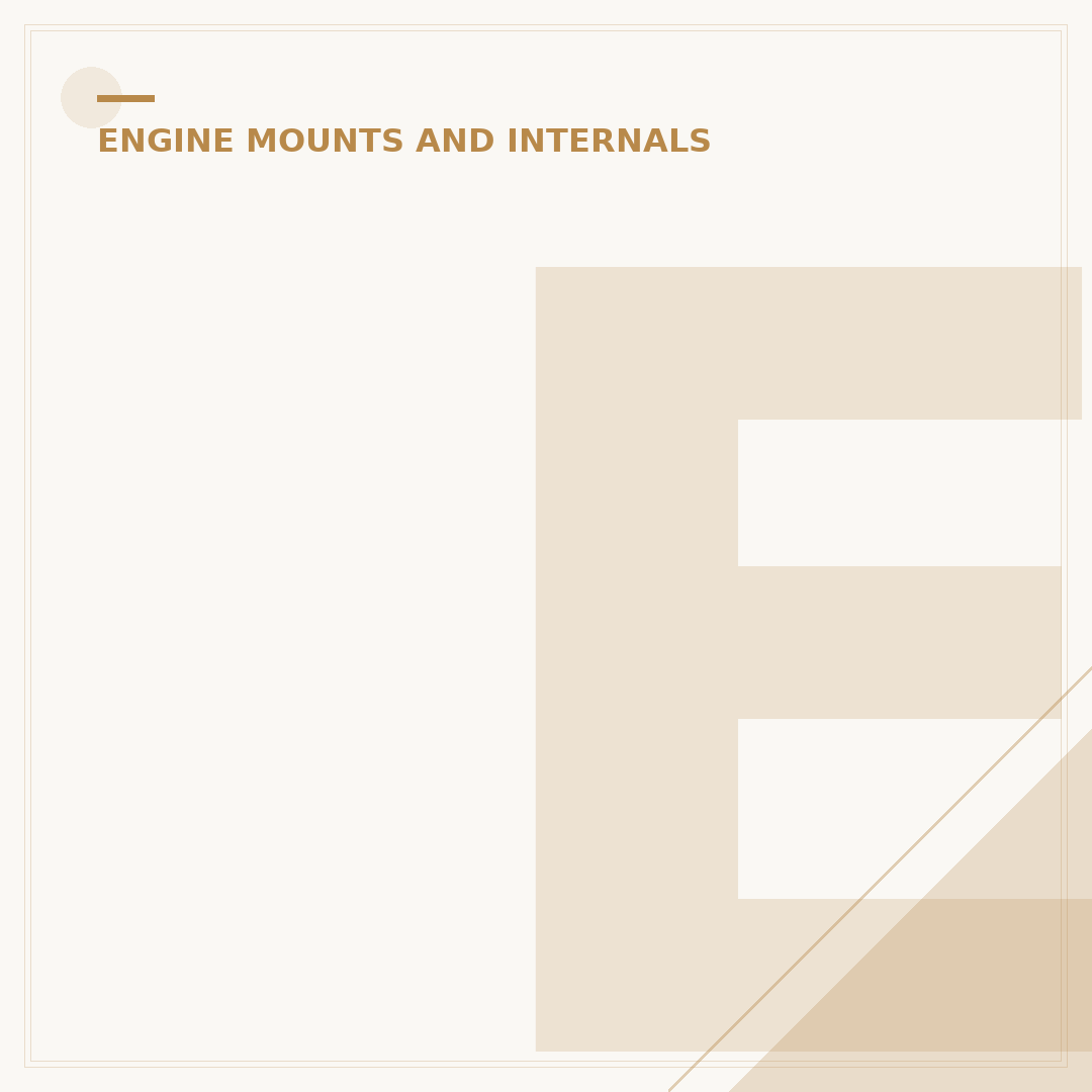 Engine Mount Replacement: Symptoms, Causes & Solutions