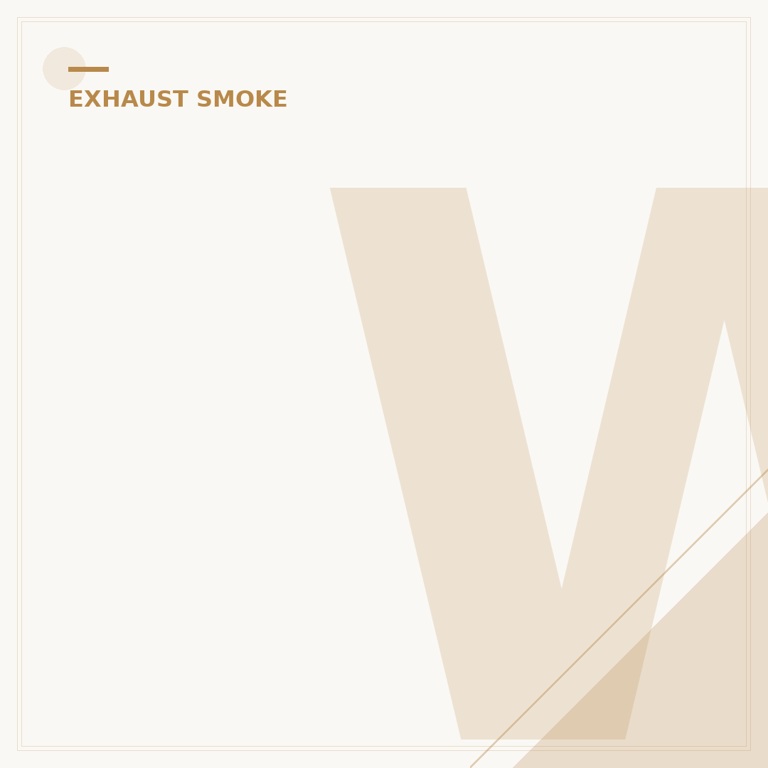 Why Is My Exhaust Pipe Smoking? Causes & Solutions