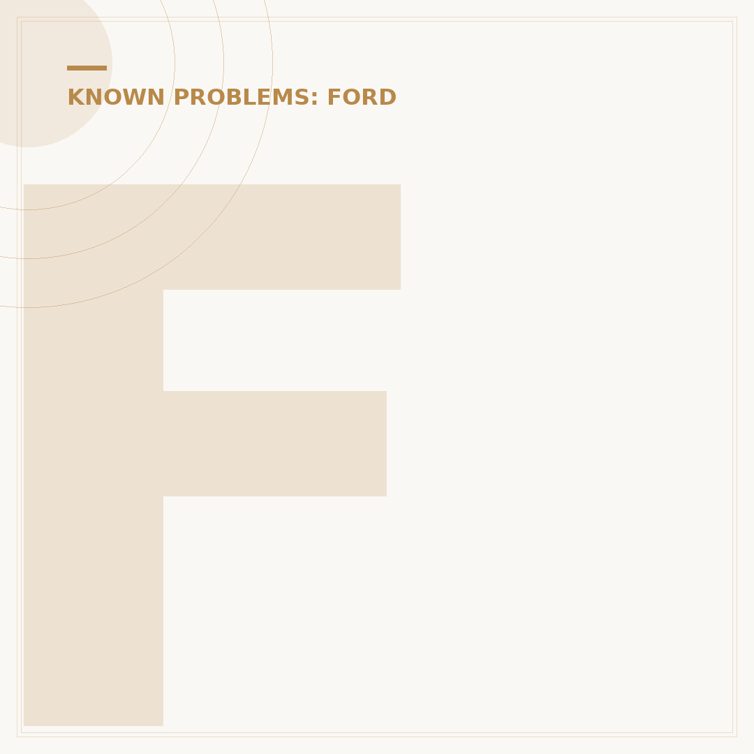 Ford Fiesta Years to Avoid: Identifying Problematic Models