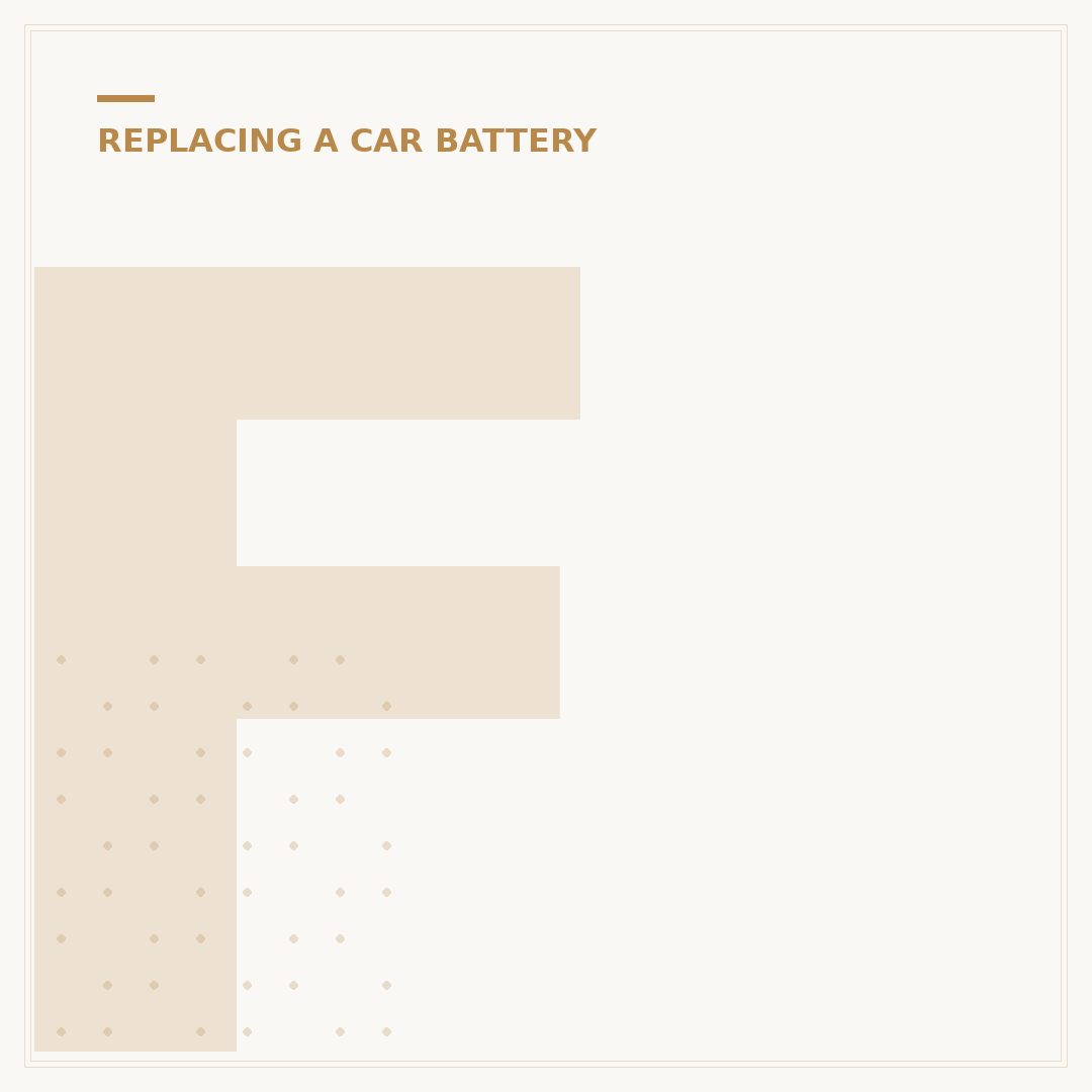 Ford Kuga Battery Removal