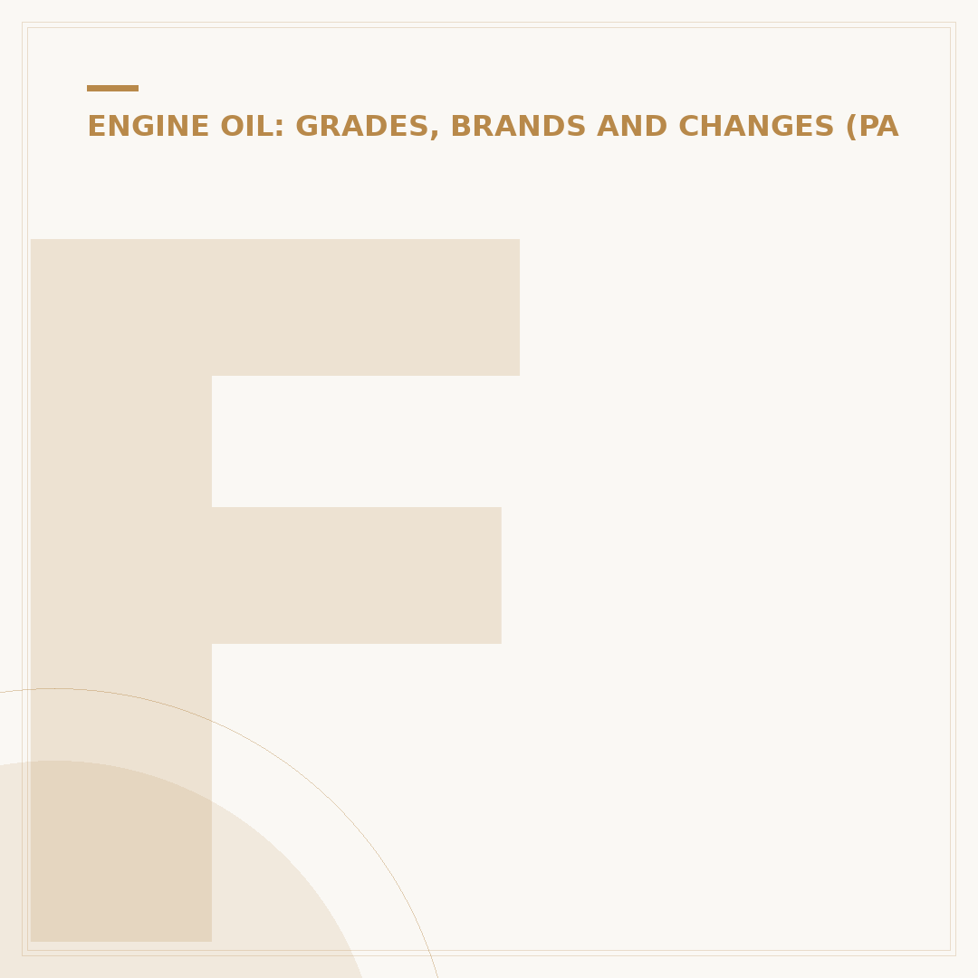 Ford Transit Van Engine Oil: What You Need