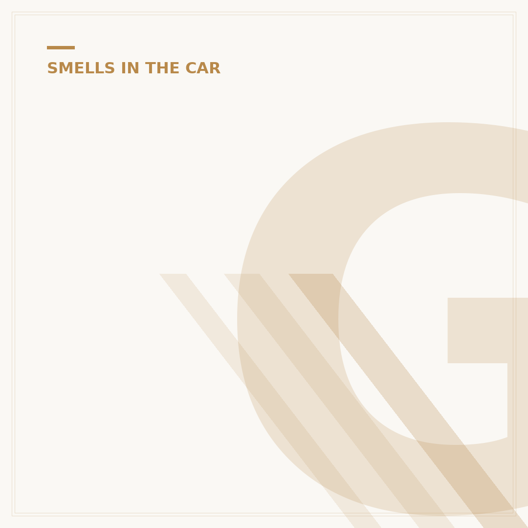 Gas Smell in Car: Causes and Safety Checks