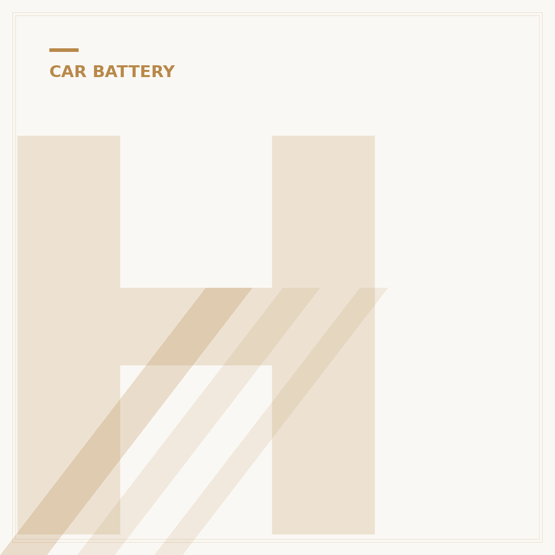 Heavy Duty Car Battery: Power for Demanding Vehicles