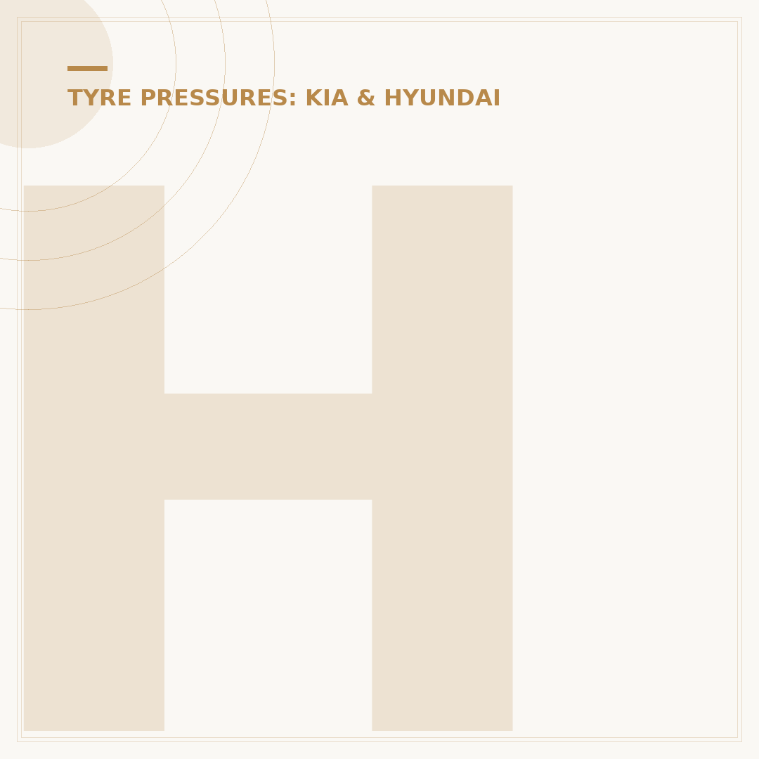 Hyundai Bayon Tyre Pressure: Find Your Car's Correct PSI