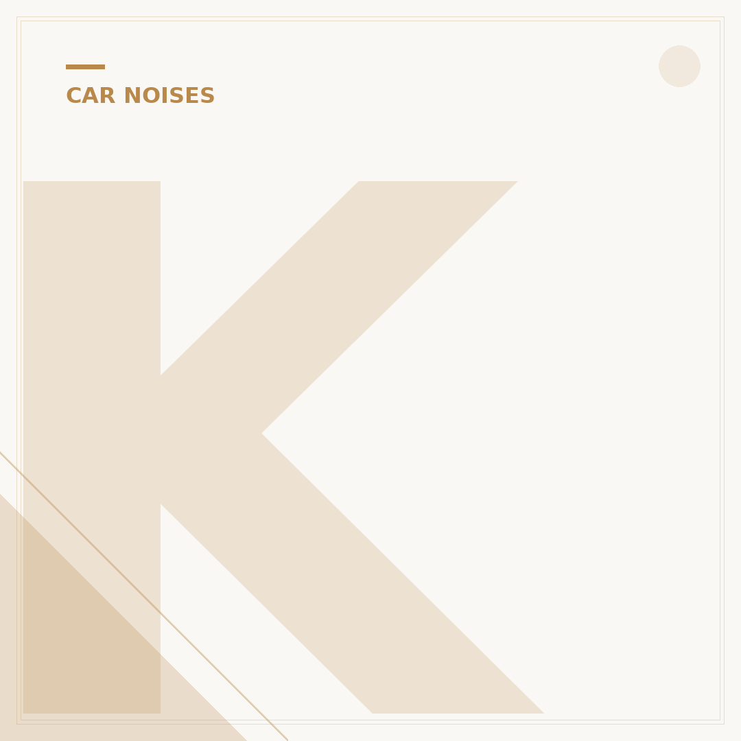 Knock Noise When Accelerating: Causes and Solutions