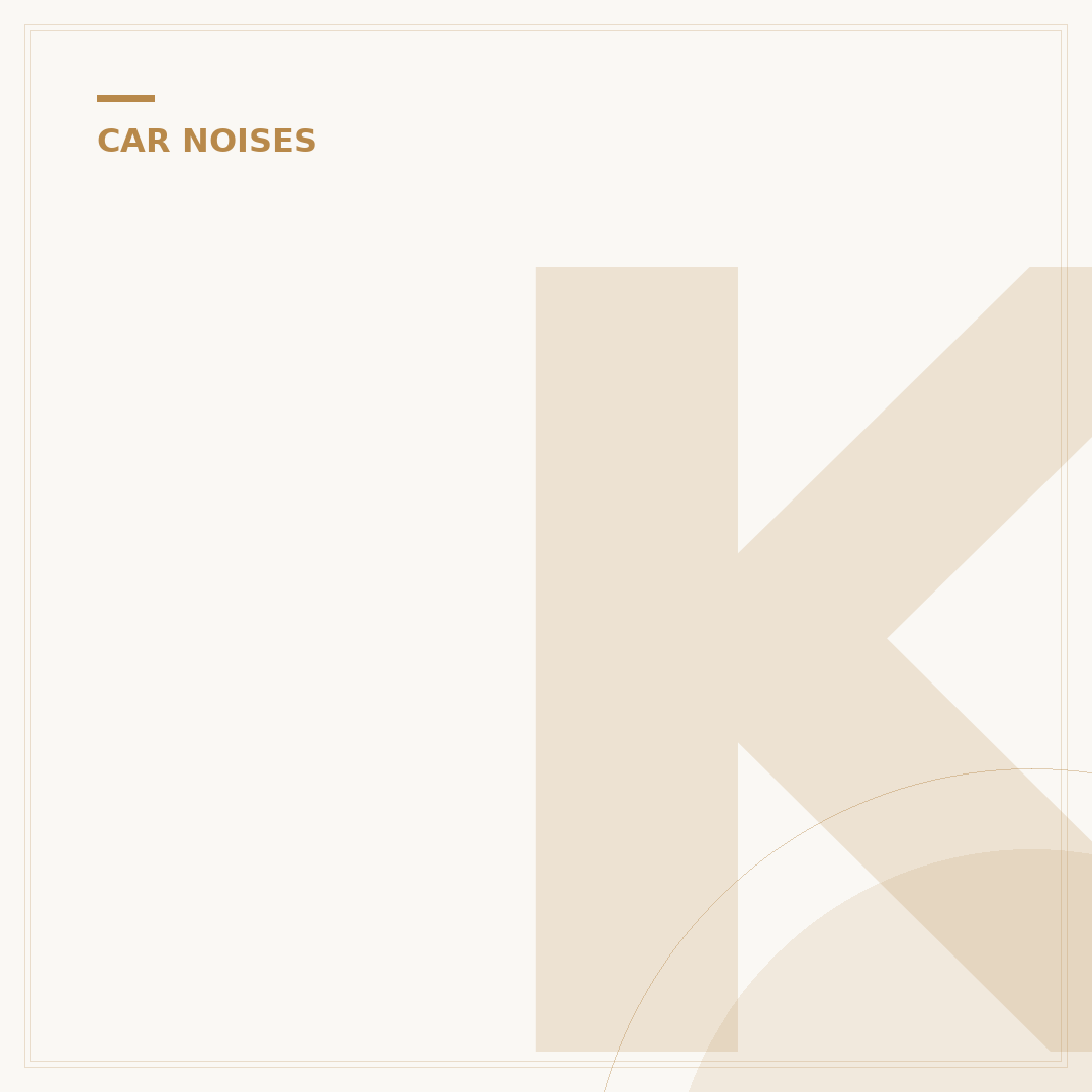 Knocking Noise When Turning: Causes and Fixes