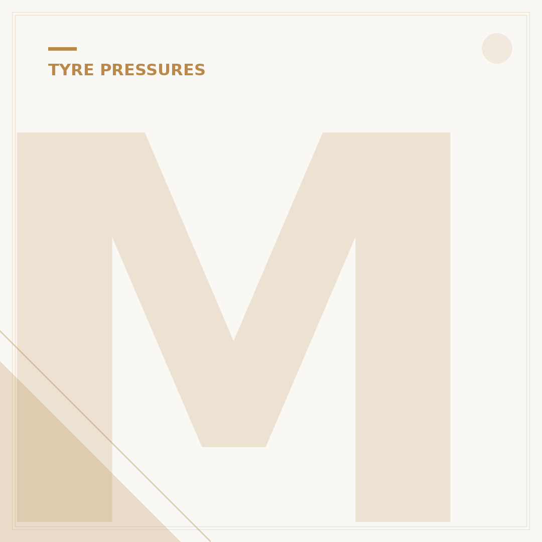 MG3 Tyre Pressure: Find the Correct PSI for Your Car