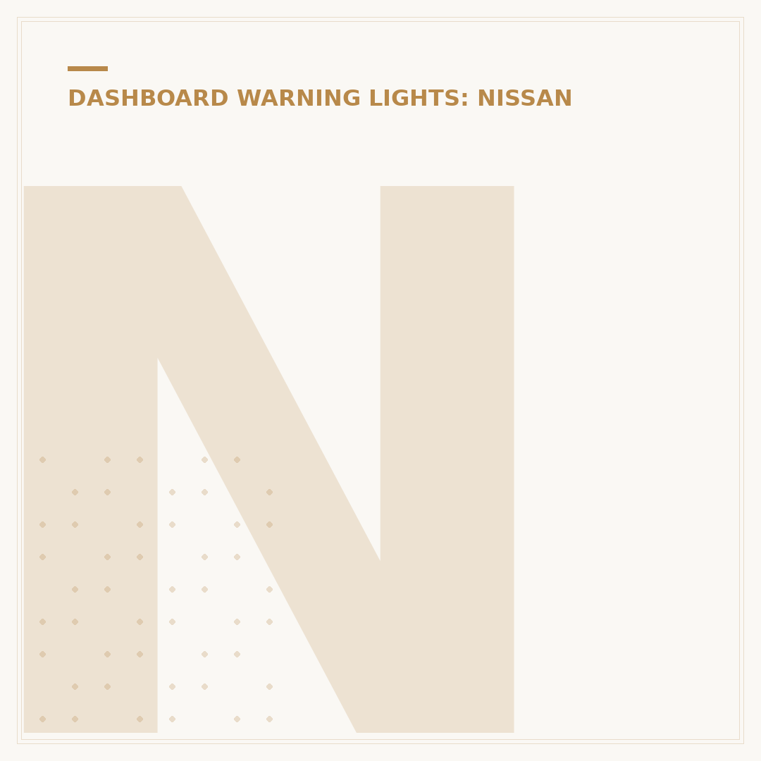 Nissan Qashqai Blinking Airbag Light