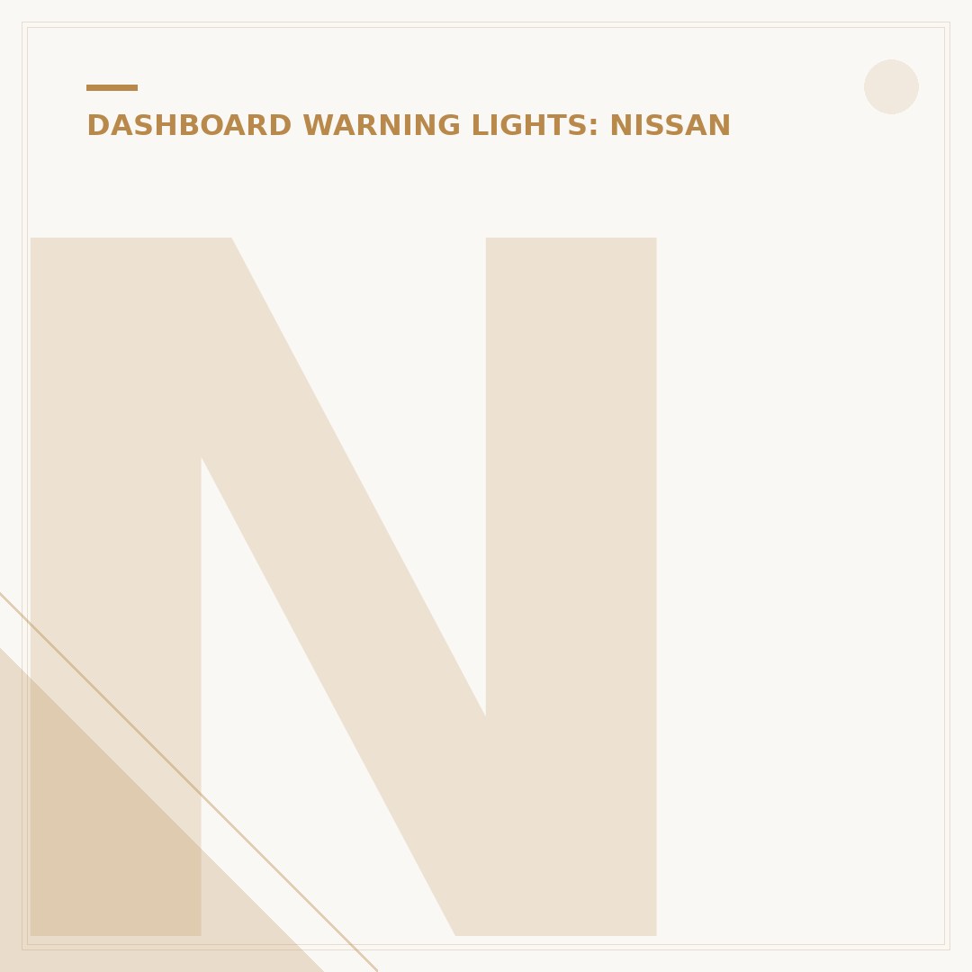 Nissan Qashqai Malfunction Warning Light Orange Explained
