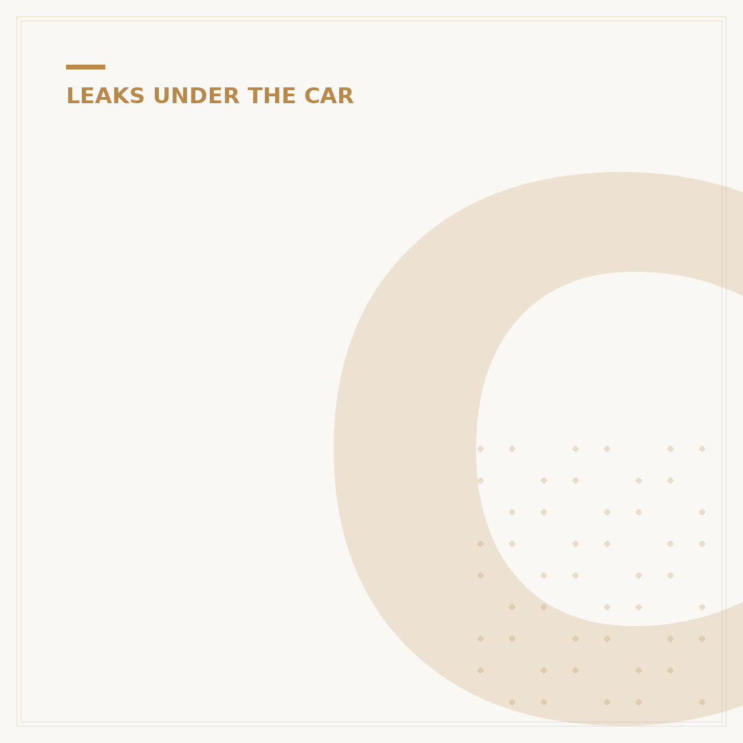 Car Oil Leak Underneath: Causes, Checks, and What to Do