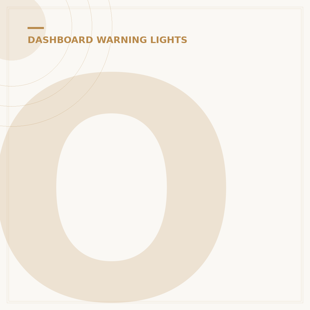 Oil Level Warning Light: What It Means & What To Do