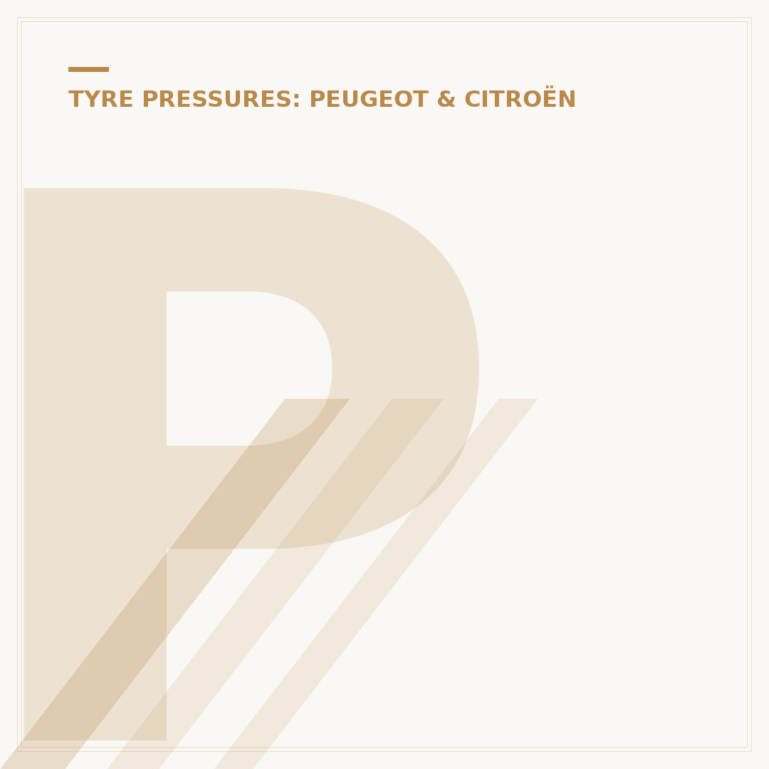 Peugeot 207 Tyre Pressure: What You Need to Know