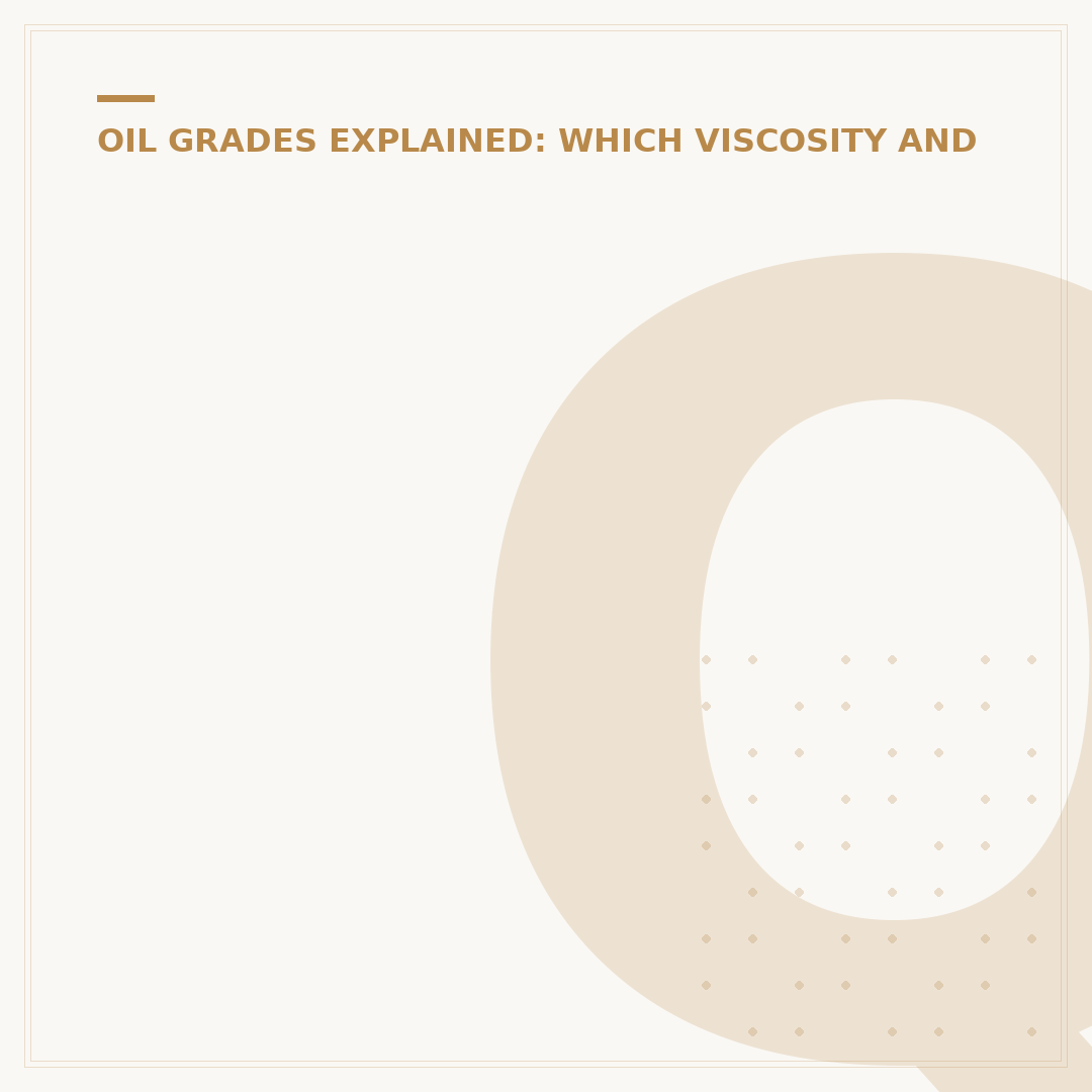 Quantum Longlife 3 5W30 Oil: What It Is