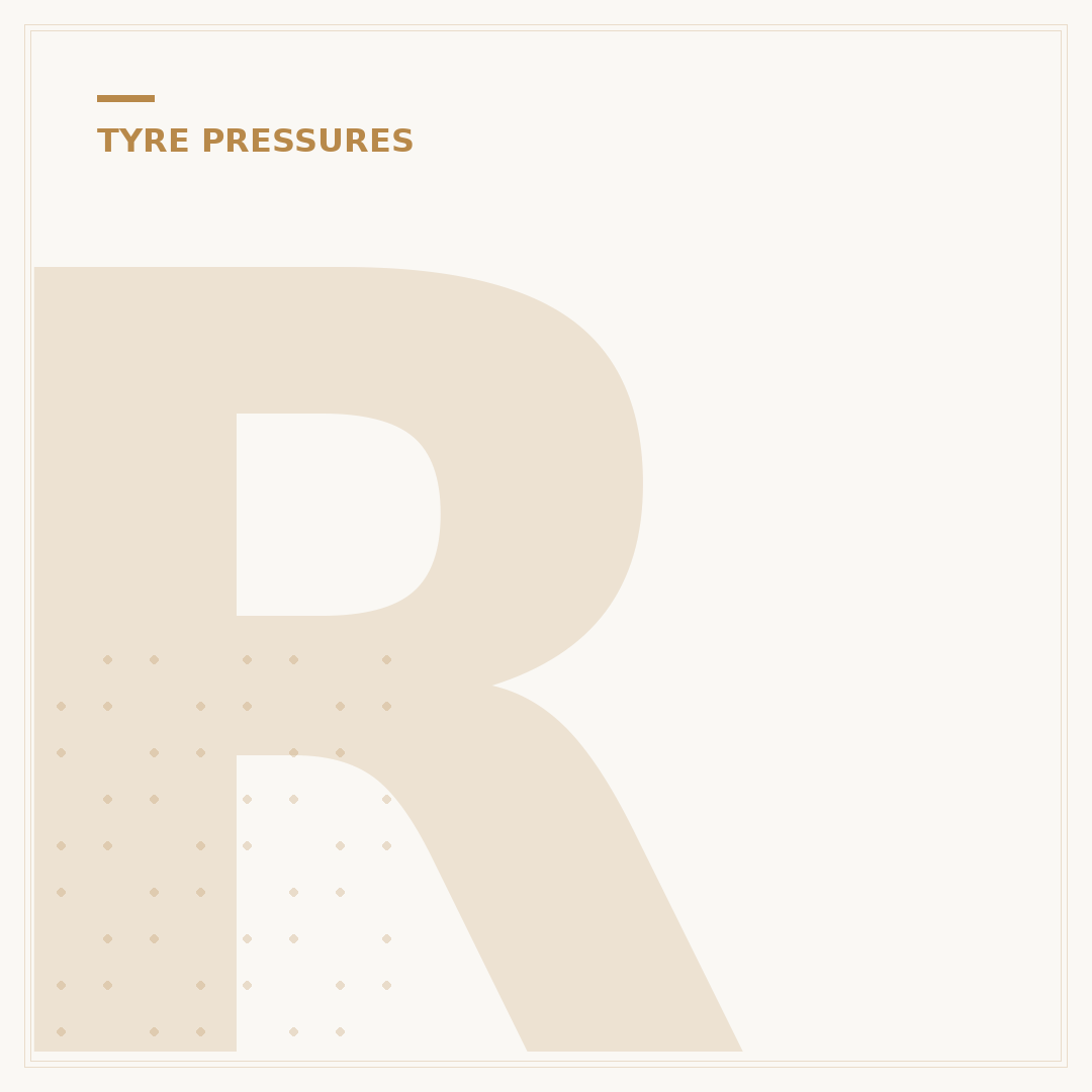 Rear Tyre Pressure: Why It Matters for Your Drive