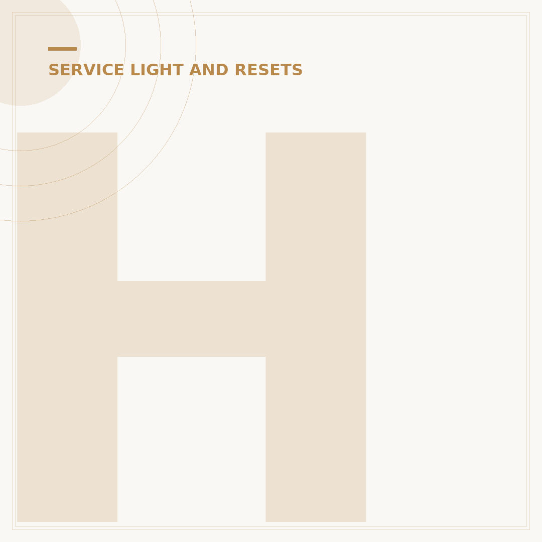 How to Reset the Tyre Pressure Light