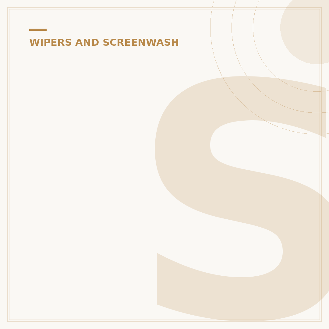 Screenwash for Cars: Keeping Your Windscreen Clear