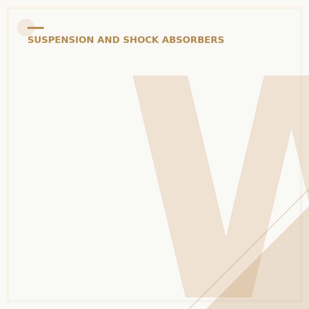 When To Replace Shock Absorbers: Signs & Costs
