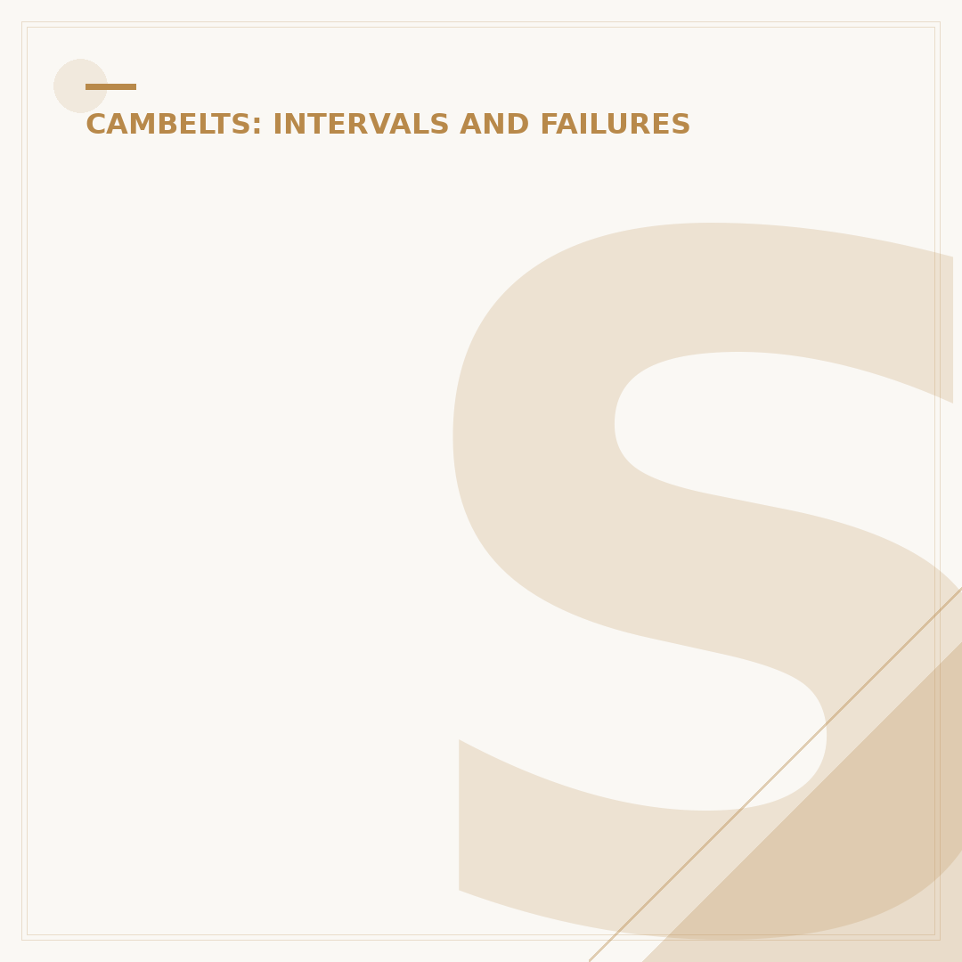 Signs of Cambelt Failure: What to Watch For