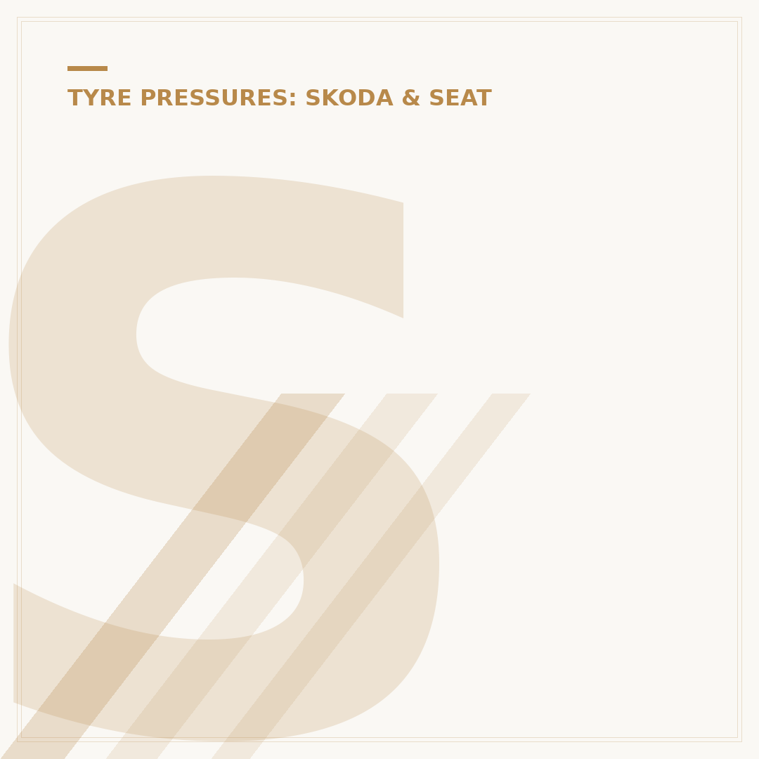 Skoda Scala Tyre Pressure: Find Your Car's Correct PSI