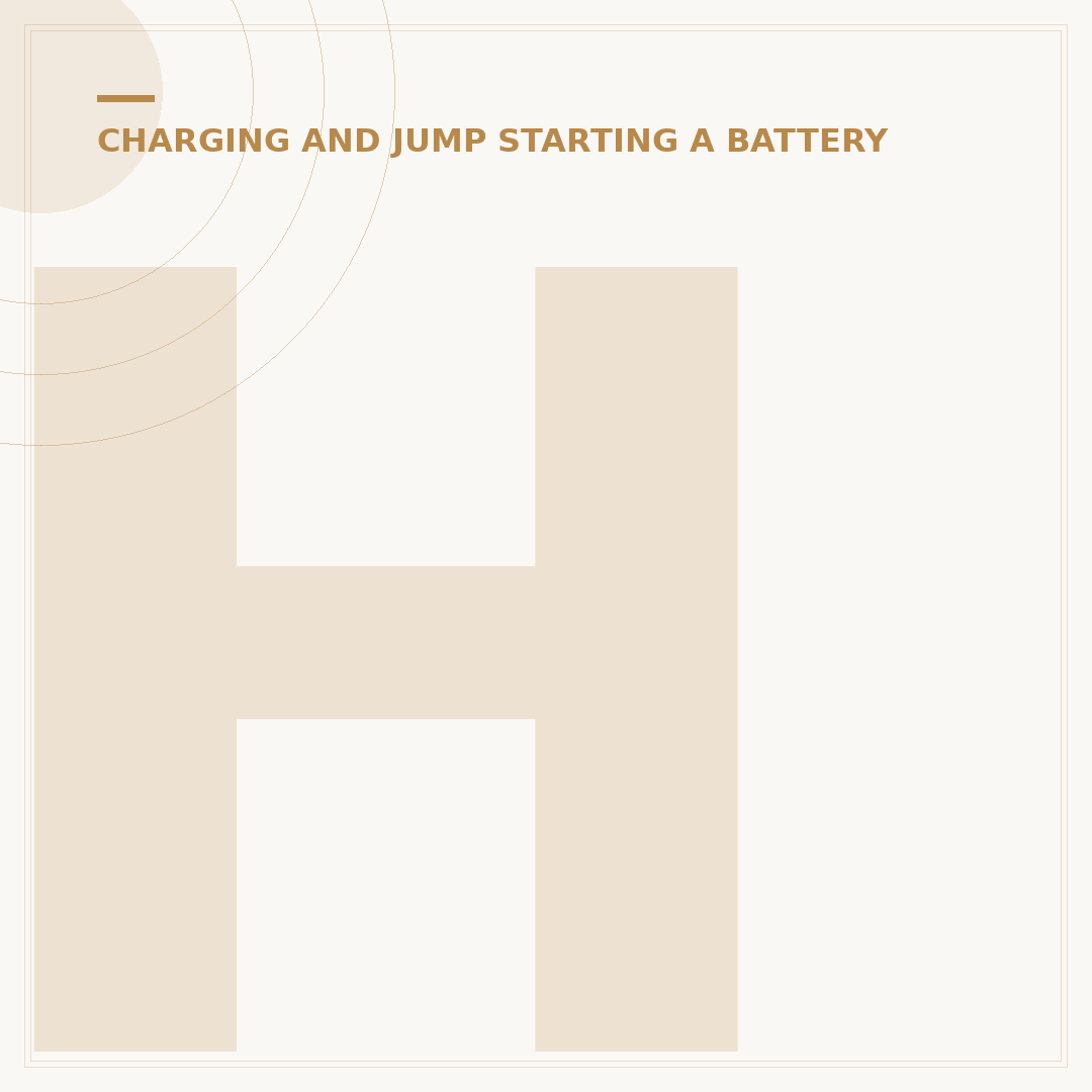 How to Start a Car with a Flat Battery