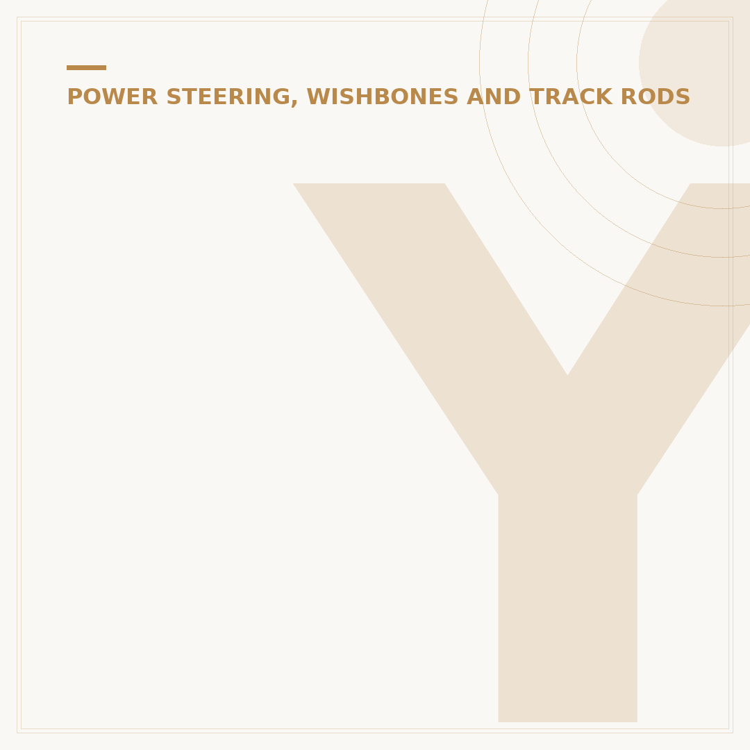 Your Steering Rack: Function, Signs of Wear, and Replacement