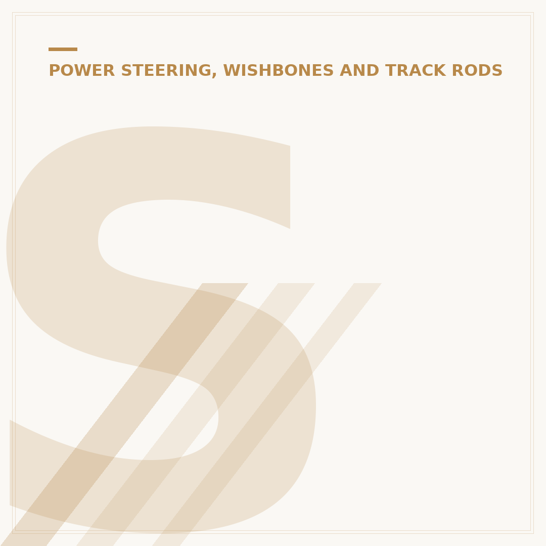 Steering Rack Gaiter: What It Is and Why It Matters