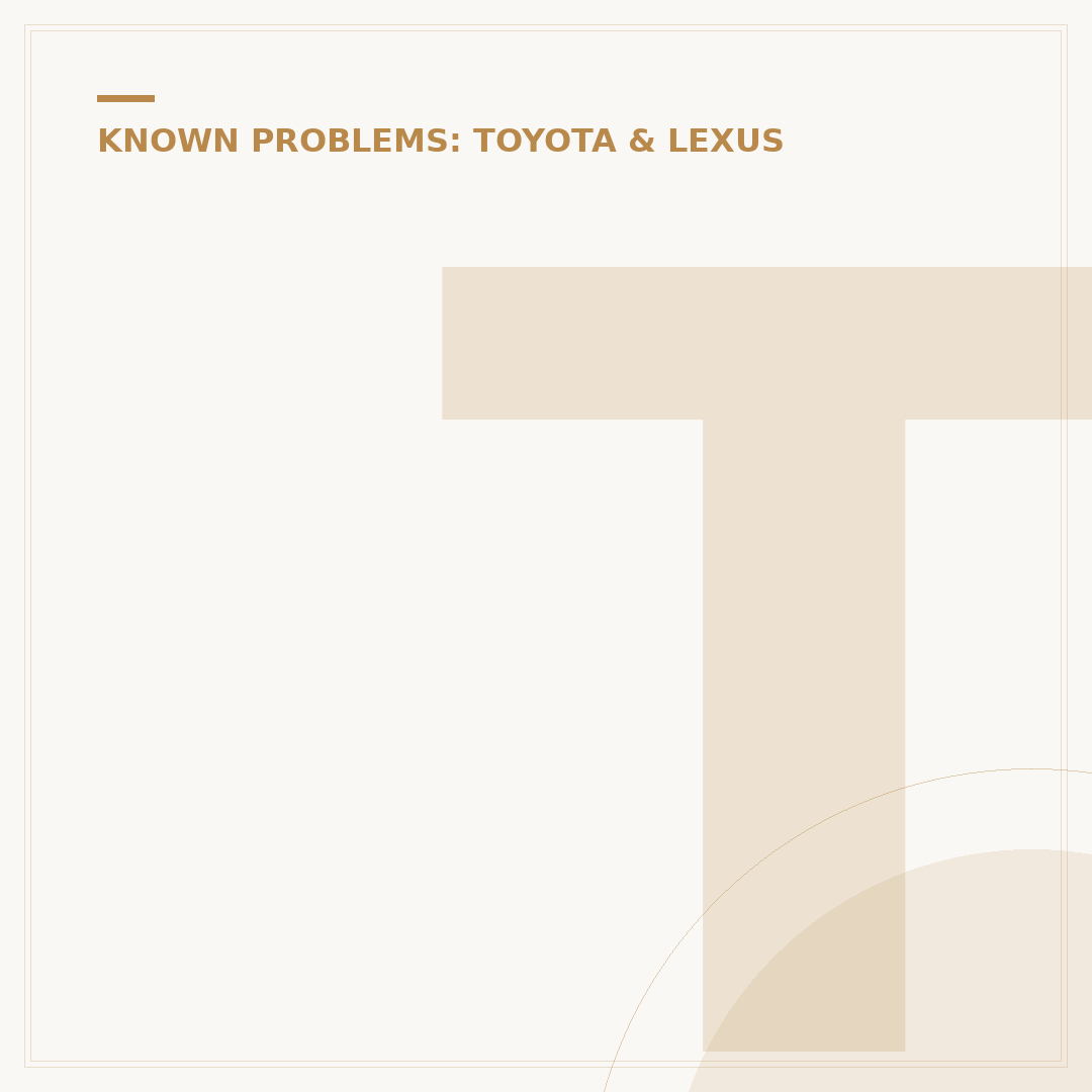 Toyota Aygo Common Problems and Reliability
