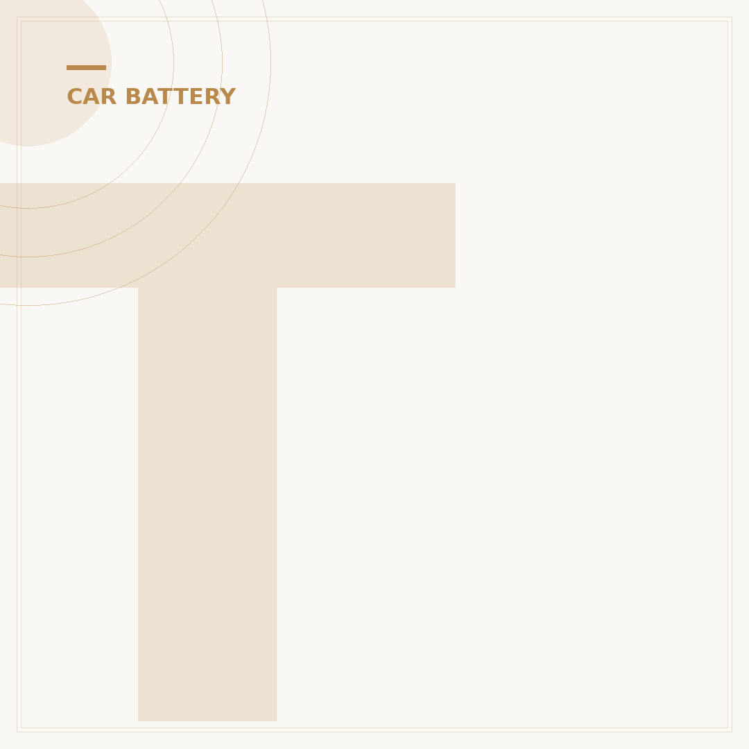 Toyota Car Battery: What You Need to Know