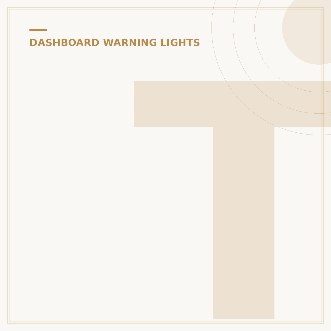 Traction Control System Warning Light: What It Means
