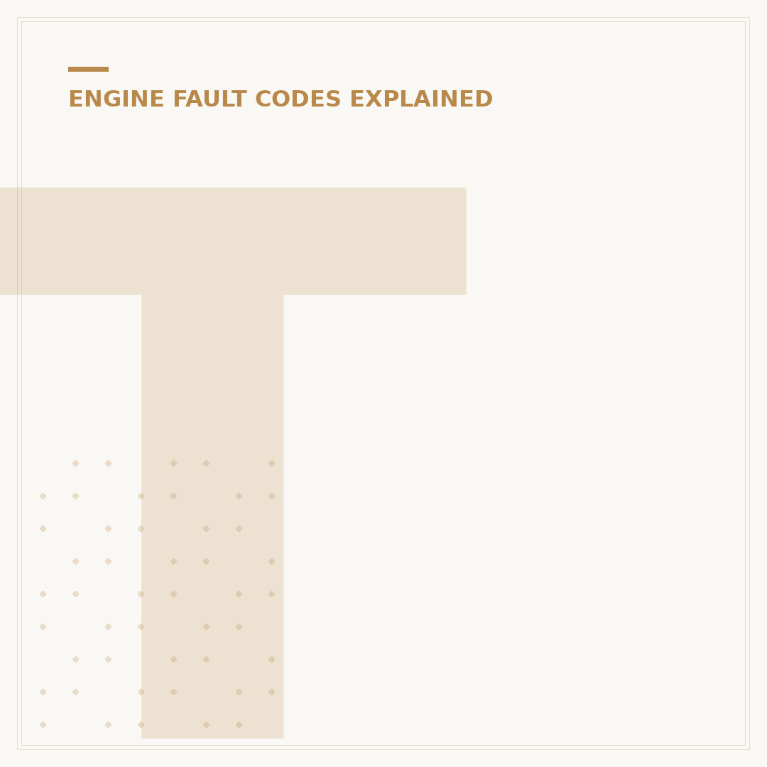 Trouble Code P0300: Understanding Random Misfires