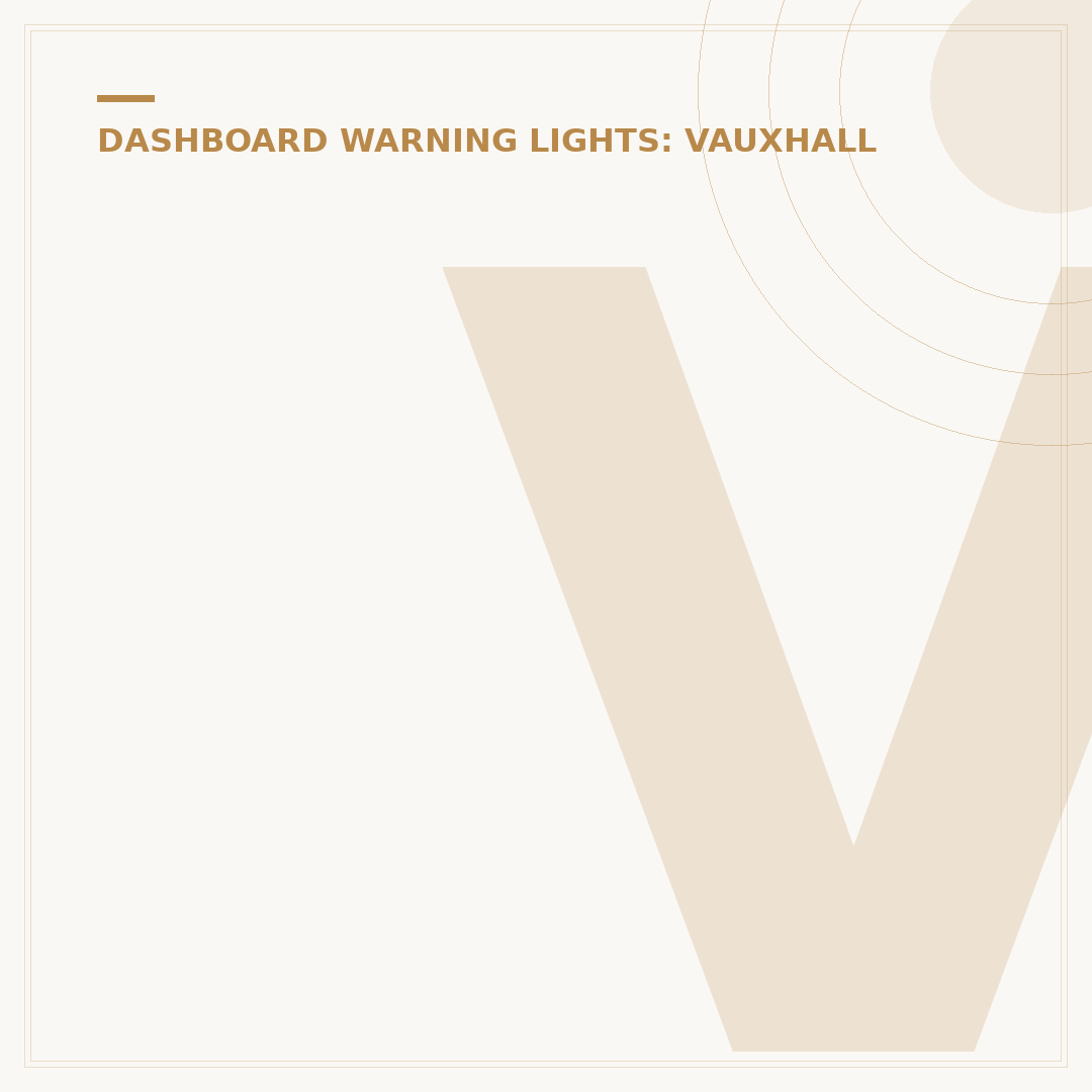 Vauxhall Corsa Dashboard Warning Lights: Meanings Explained