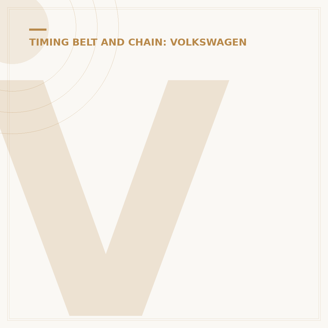 Volkswagen Cambelt Change: When and Why It Matters