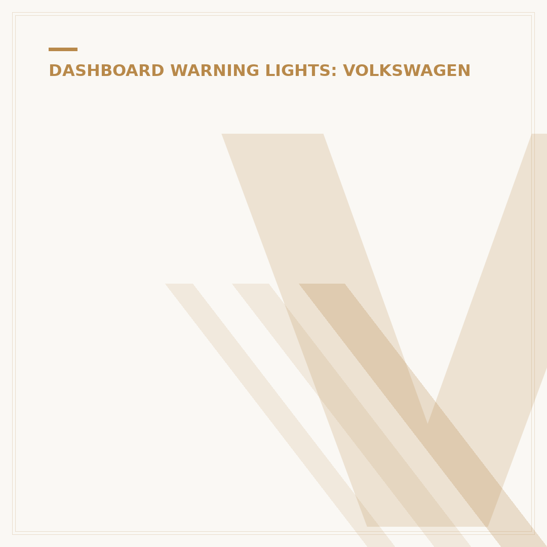 Volkswagen DPF Warning Light: What It Means & How to Act